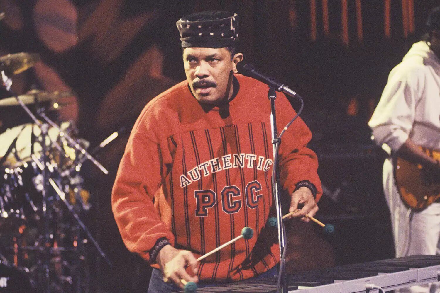 Vibraphonist Roy Ayers, the 1990s.