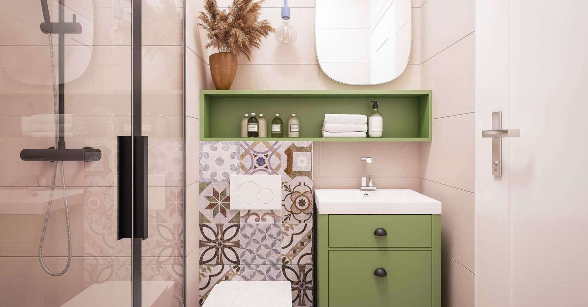 How to optimize the small bathroom