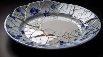 What a broken plate means - superstitions