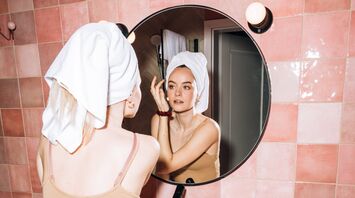 How to prevent bathroom mirror from fogging up