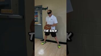 Idaho Man Sets World Record for Blindfolded Basketball Dribbling