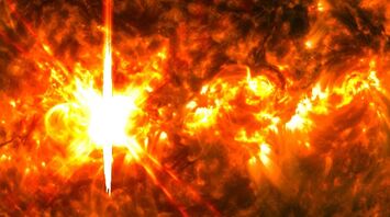 Solar storm