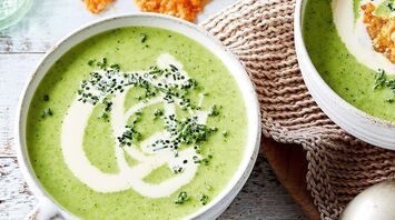 Light and Creamy Broccoli Soup