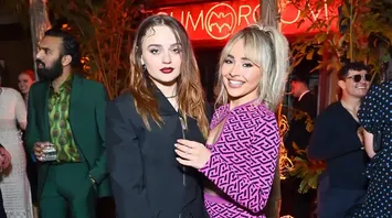 Joey King Expresses Joy Watching Sabrina Carpenter Perform: "Sweetest Pop Star I've Ever Seen"