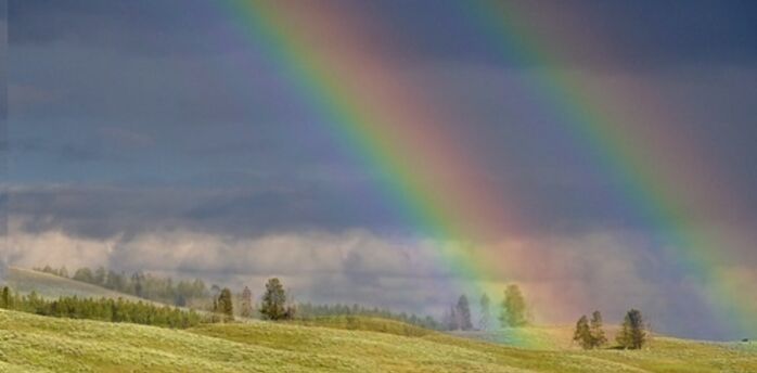 What double rainbow means in spiritual sense