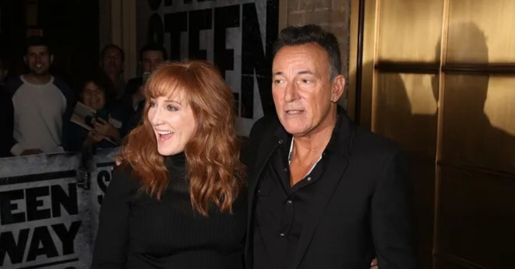 Bruce Springsteen and Patti Scialfa 