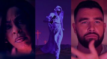 Travis Kelce Shows Off Mullet For FX's Grotesquerie