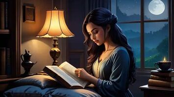 Reading in a dream