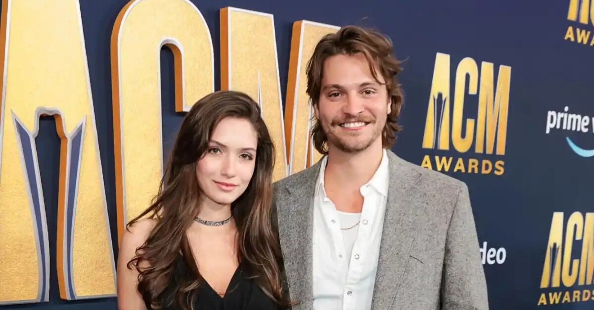 Luke Grimes and Bianca Rodrigues Grimes