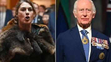 Politician Lidia Thorpe; King Charles.