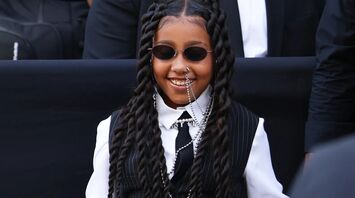 Kim Kardashian's Daughter Gives Mother Hilarious Necklace for Her 44th Birthday