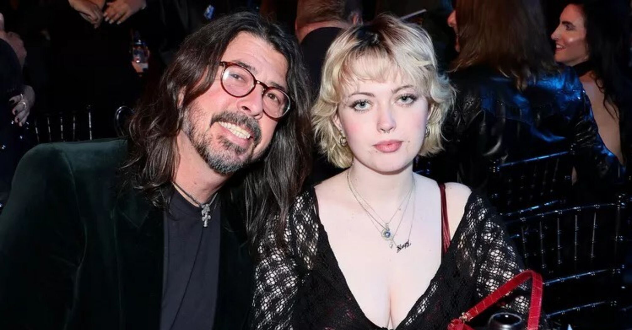 Dave Grohl with Daughter Violet 