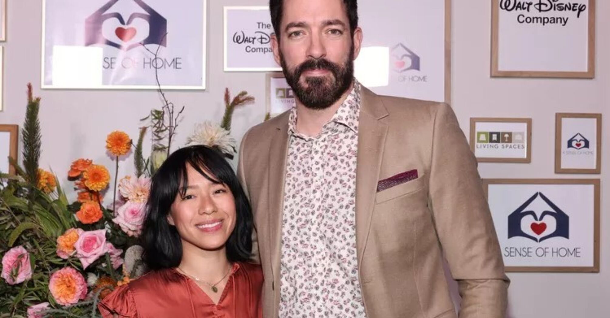 Drew Scott and Linda Phan at the A Sense of Home Gala on Oct. 24.