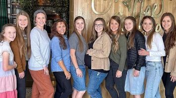 The Duggar Sisters are pictured