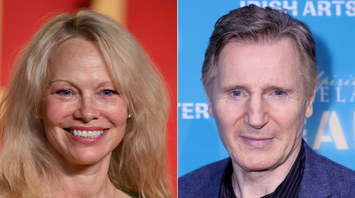 Pamela Anderson and Liam Neeson's New Friendship on 'The Naked Gun' Set