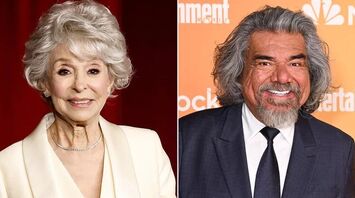 Rita Moreno and George Lopez