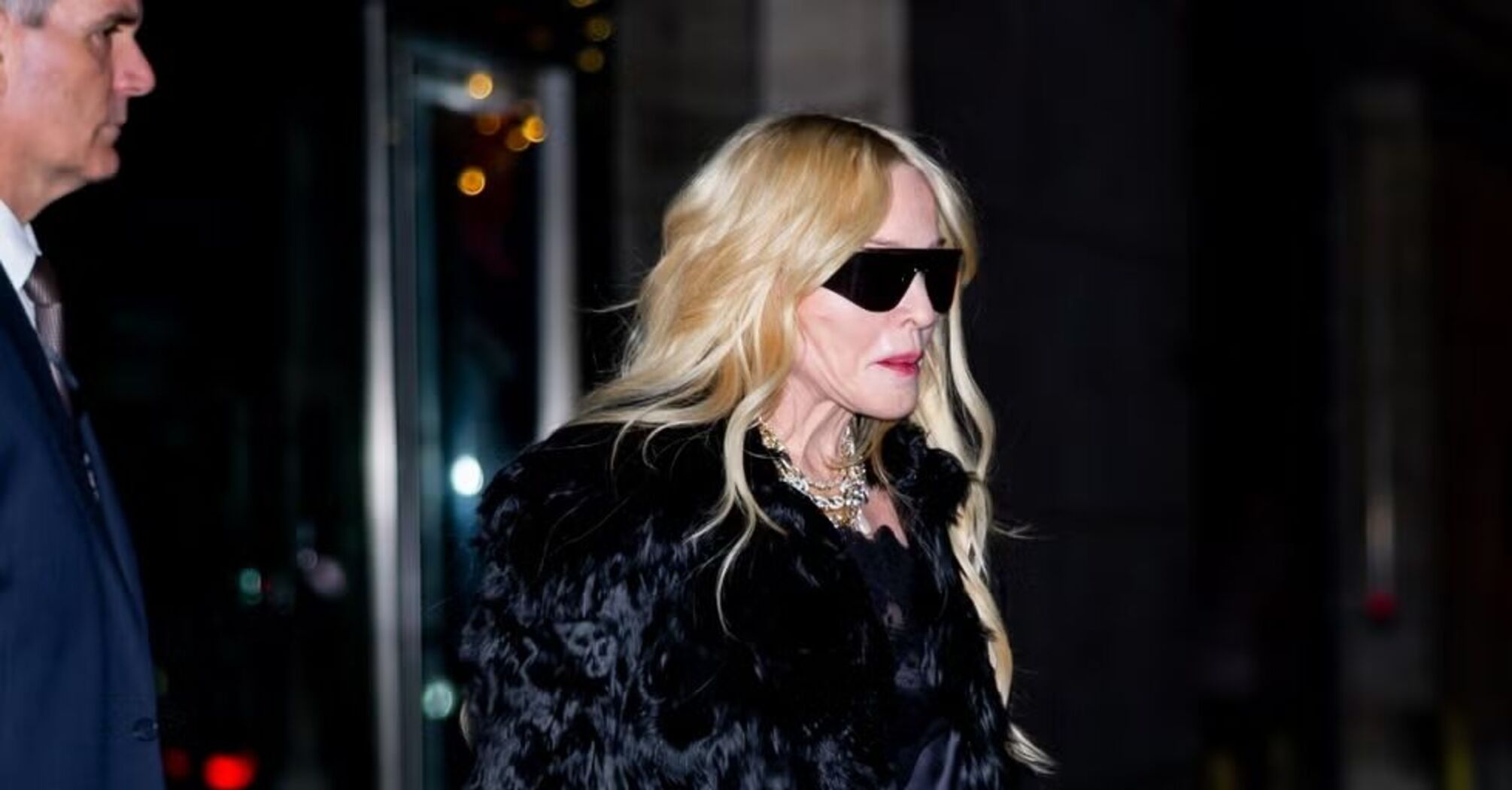 Madonna Kicks Off Spooky Season in a Chic All-Black Look