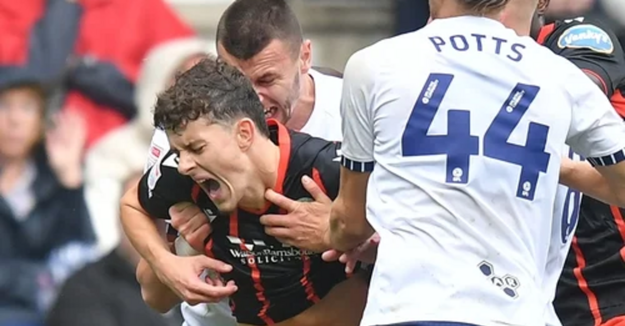 Preston Striker Milutin Osmajic Receives Eight-Match Ban for Biting Incident