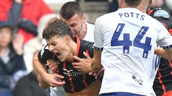 Preston Striker Milutin Osmajic Receives Eight-Match Ban for Biting Incident
