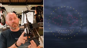Chris Bradbury Shatters Guinness World Record with Emoji Drone Show