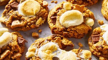 Pumpkin S'mores Cookies Recipe