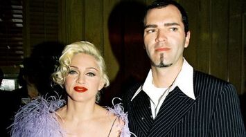 Madonna and her brother Christopher Ciccone