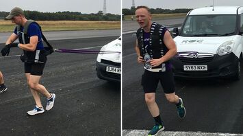 Brothers-in-Law Break Their Own Record by Pulling Cars