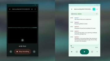 ChromeOS Recorder app