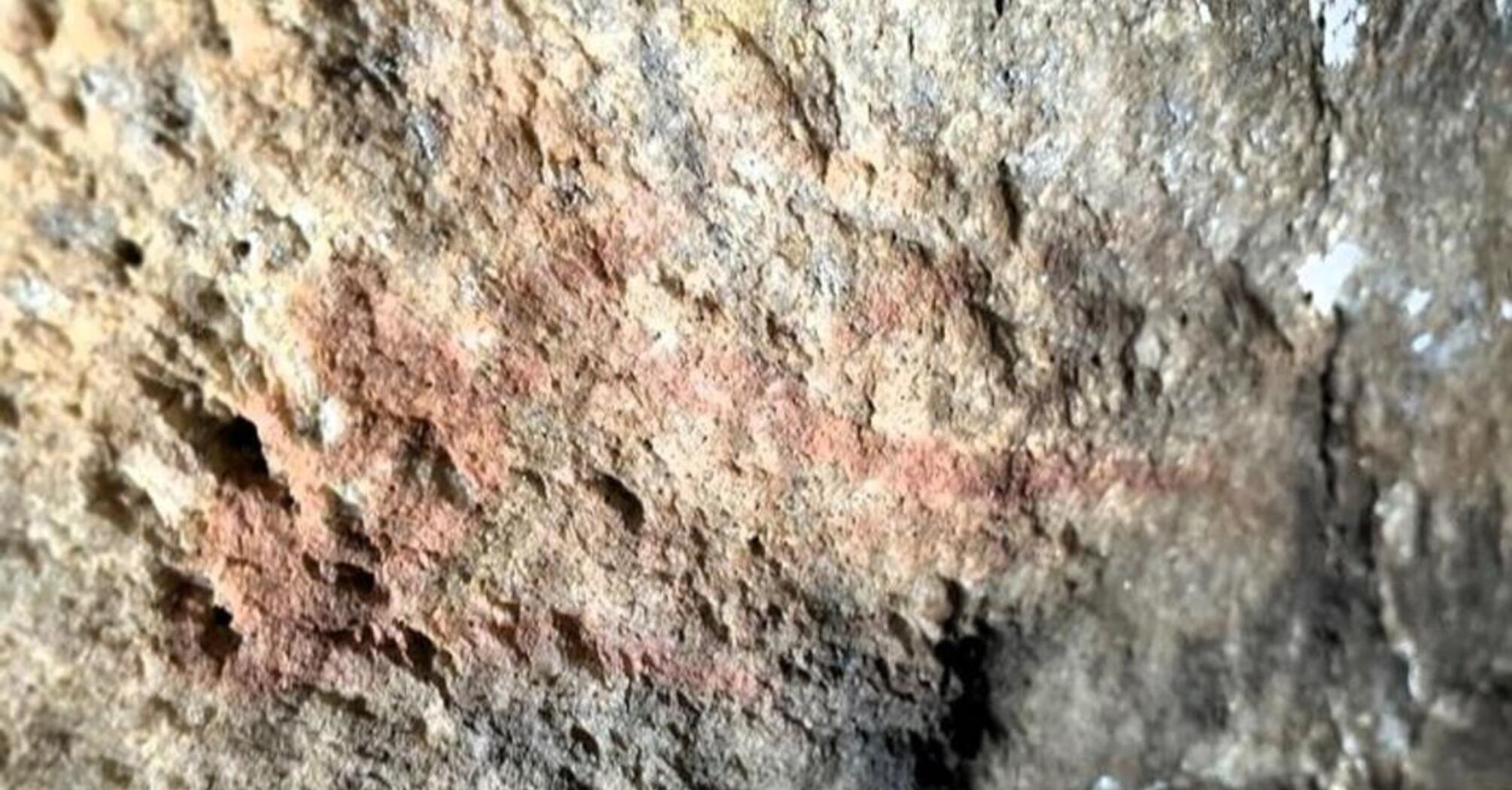 Rock art at Oakhurst rock shelter, Oakhurst farm, near Hoekwil, South Africa