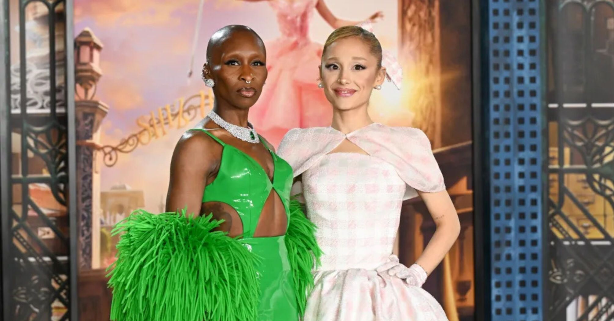 Ariana Grande and Cynthia Erivo Arrive at Wicked L.A. Premiere 