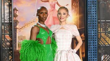 Ariana Grande and Cynthia Erivo Arrive at Wicked L.A. Premiere