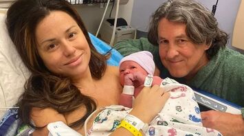 Cameron Crowe, Anais Smith and their newborn baby