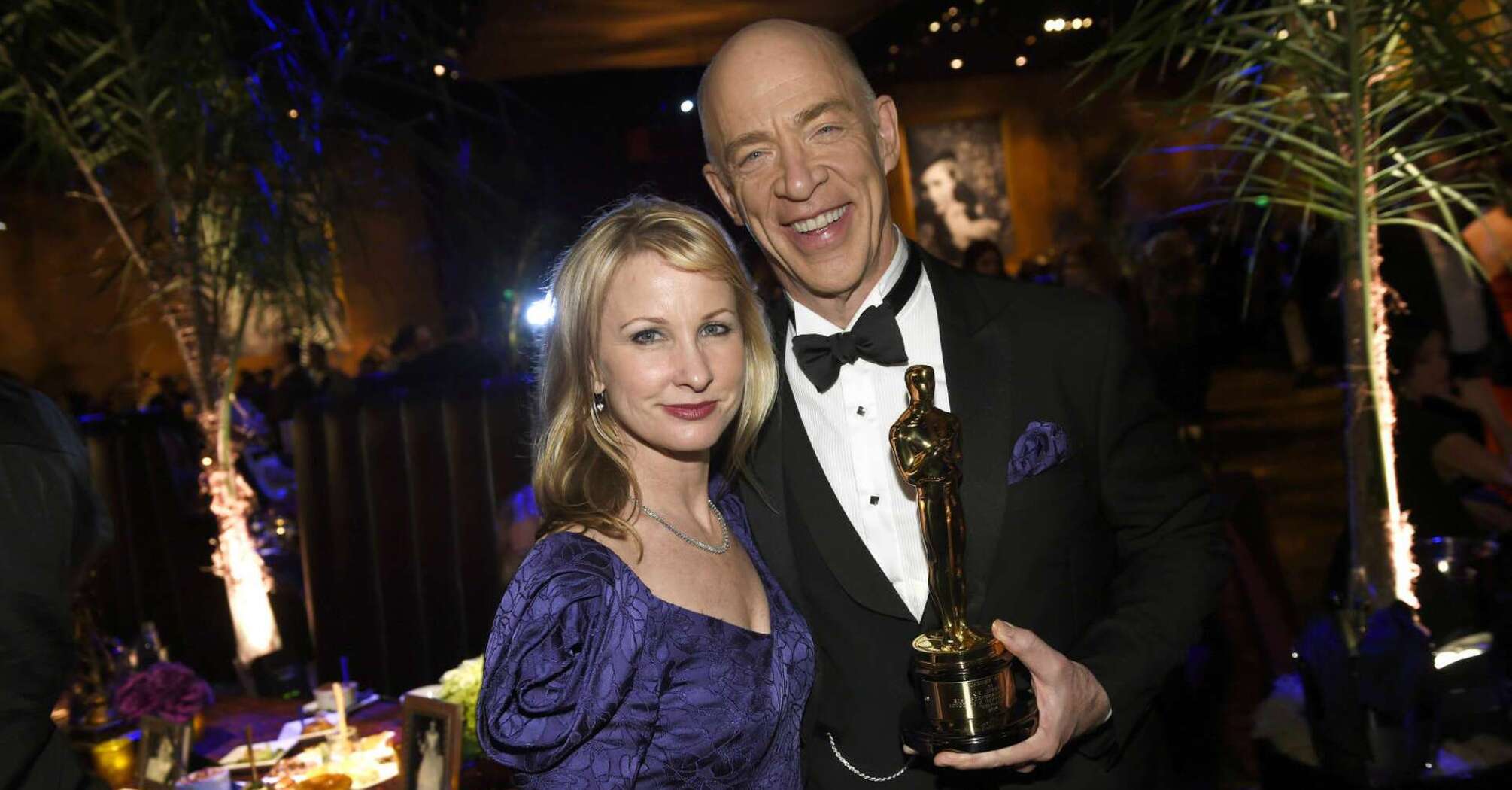 Michelle Schumacher and J. K. Simmons