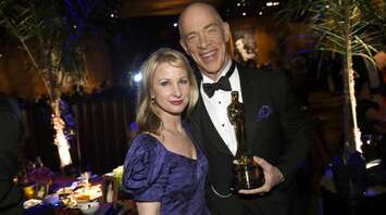 Michelle Schumacher and J. K. Simmons