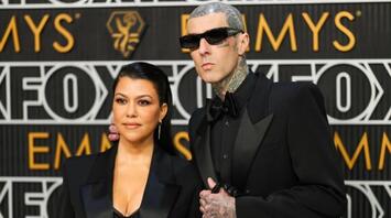 Kourtney Kardashian and Travis Barker