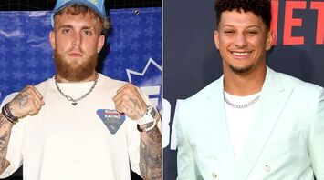 Jake Paul and Patrick Mahomes