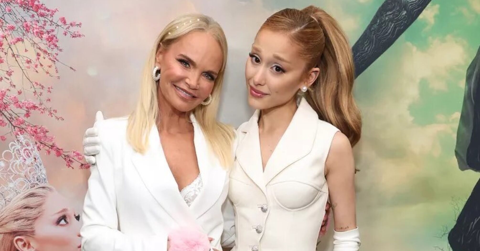 Kristin Chenoweth and Ariana Grande