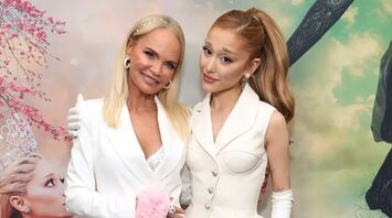 Kristin Chenoweth and Ariana Grande