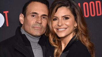 Keven Undergaro and Maria Menounos