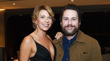 Mary Elizabeth Ellis and Charlie Day