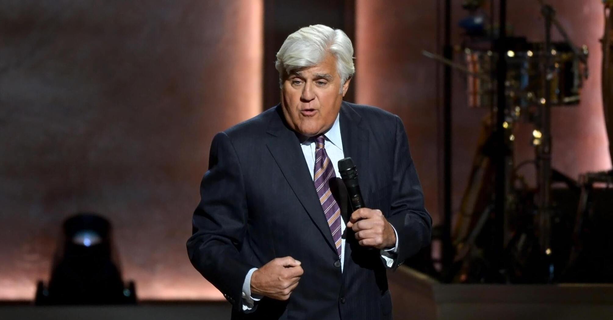 Jay Leno Steps Out in Las Vegas Despite Terrible Fall