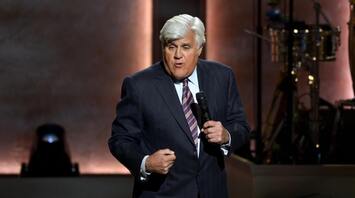 Jay Leno Steps Out in Las Vegas Despite Terrible Fall