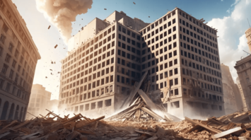 Falling Building: Dream Meaning