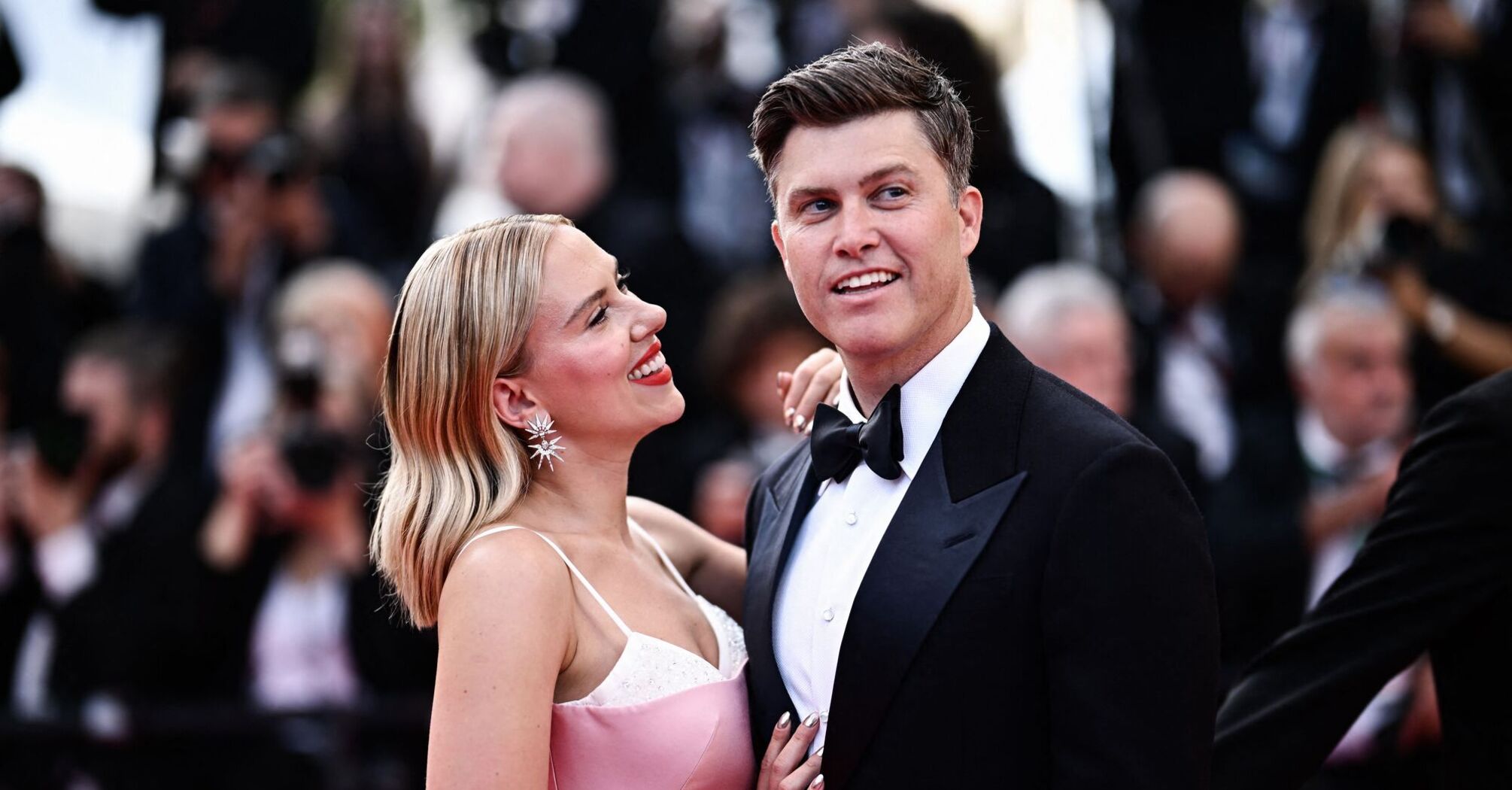 Scarlett Johansson Reveals Colin Jost's Naughty Side