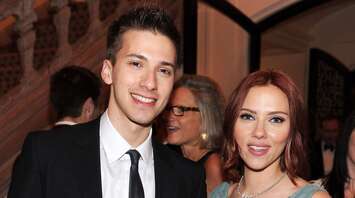 Scarlett Johansson Says She is 'Super Close' with Twin Brother