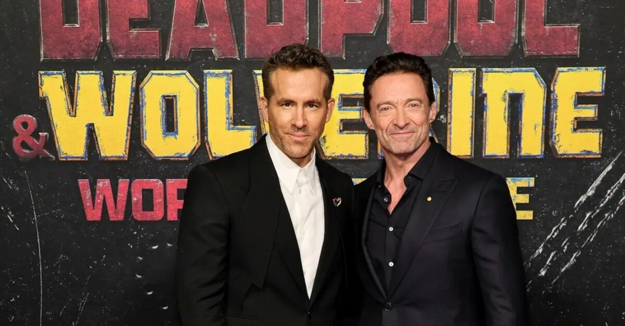 Ryan Reynolds With Hugh Jackman 