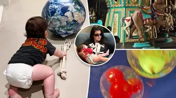 Kourtney Kardashian Celebrates Son Rocky's First Birthday with Travis Barker