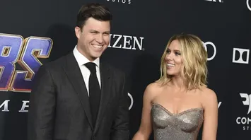 Colin Jost Subtly Laughs at SNL Joke Regarding Wife Scarlett Johansson's Marvel Money