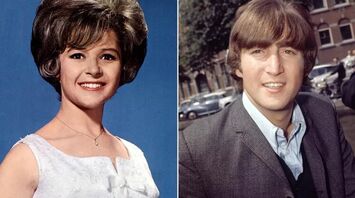 Brenda Lee (left) and John Lennon