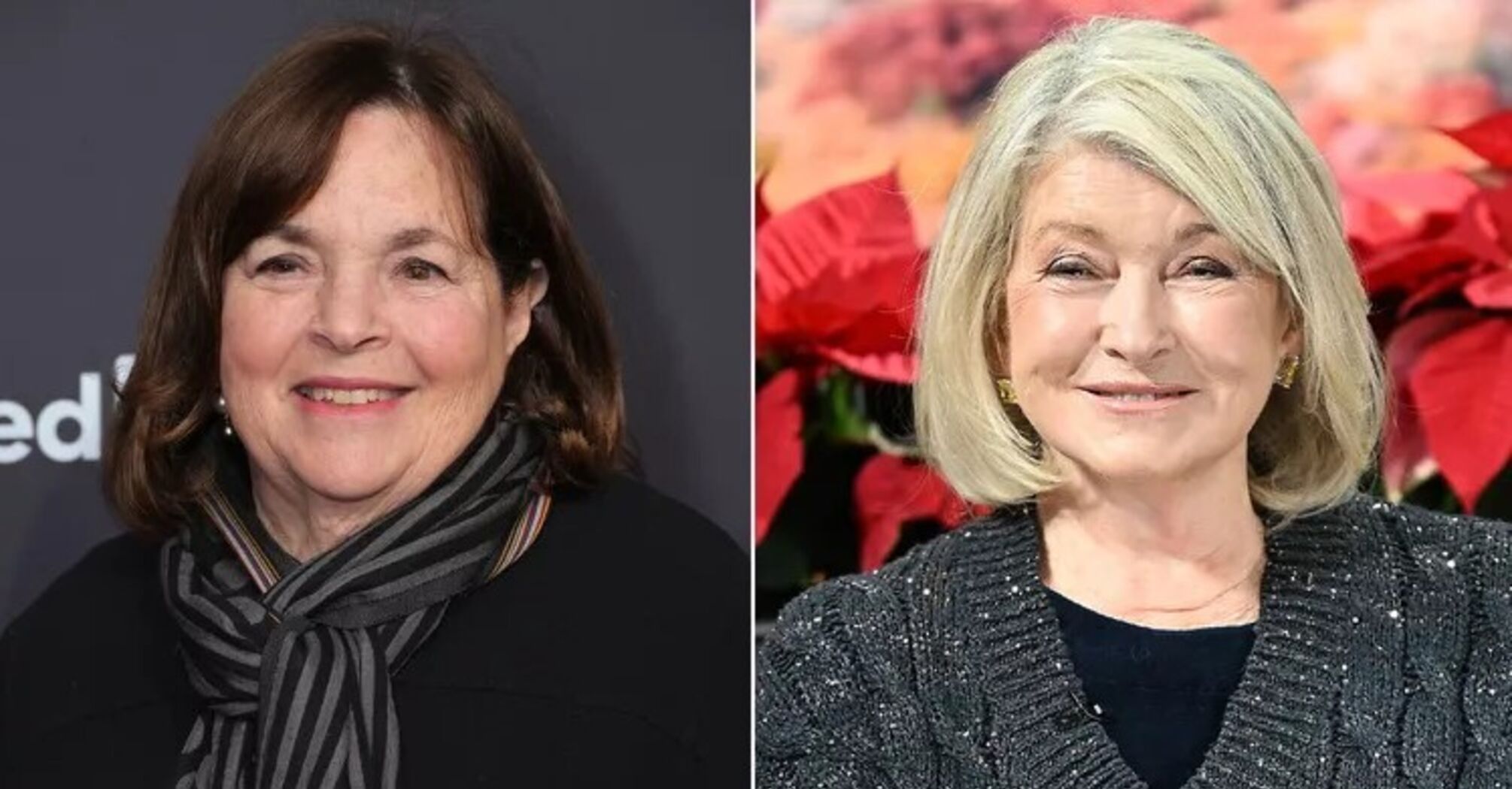 Ina Garten and Martha Stewart